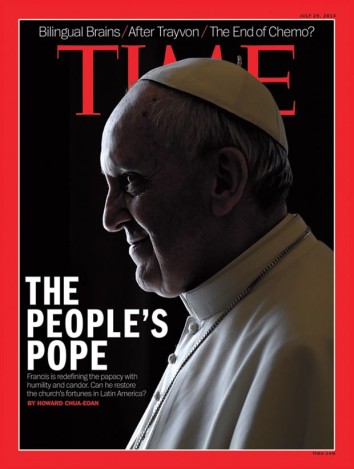 Capa-Time pope francis